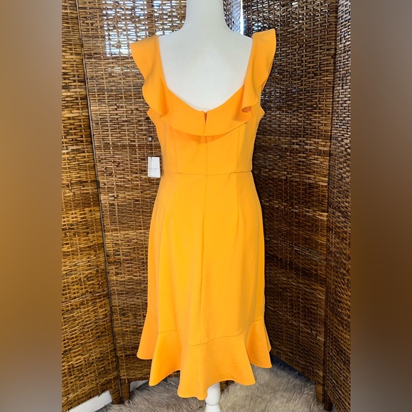 NWT Laundry by Shelli Segal Wrap Mini Dress (10) - Picture 2 of 4